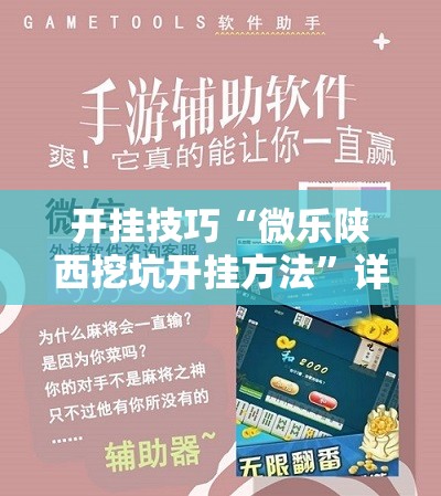 开挂技巧“微乐陕西挖坑开挂方法	”详细分享装挂步骤