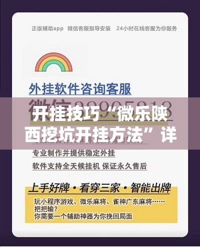 开挂技巧“微乐陕西挖坑开挂方法”详细分享装挂步骤