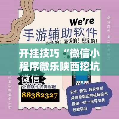 开挂技巧“微信小程序微乐陕西挖坑怎么开挂”开挂(透视)辅助教程