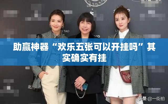 助赢神器“欢乐五张可以开挂吗”其实确实有挂