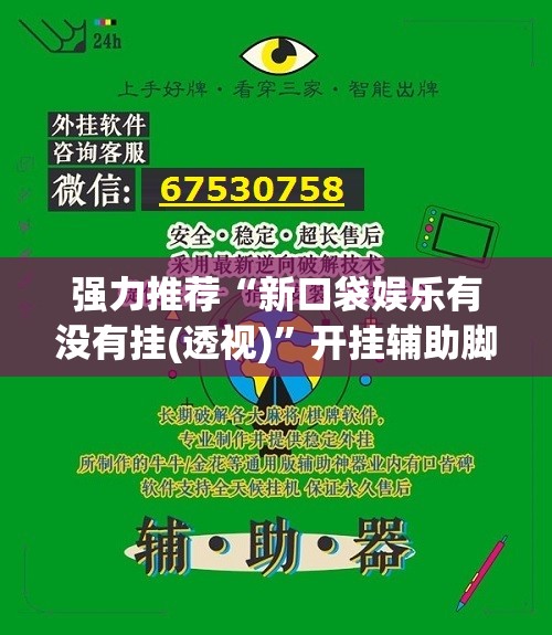 强力推荐“新口袋娱乐有没有挂(透视)”开挂辅助脚本+详细开挂安装教程