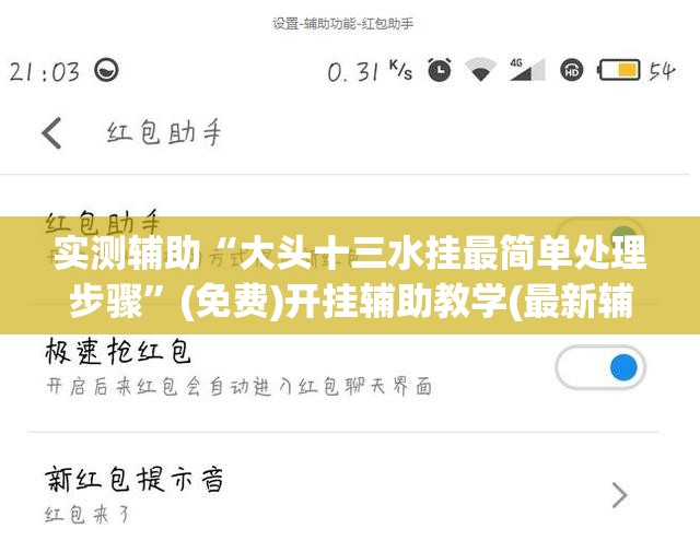 实测辅助“大头十三水挂最简单处理步骤”(免费)开挂辅助教学(最新辅助开挂教程)