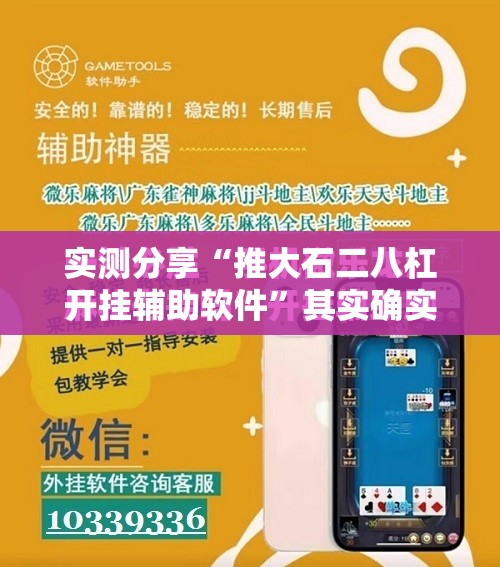 实测分享“推大石二八杠开挂辅助软件	”其实确实有挂