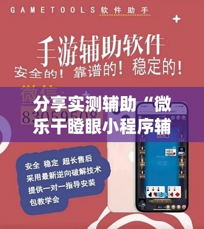 分享实测辅助“微乐干瞪眼小程序辅助器”(透视挂)辅助下载教程