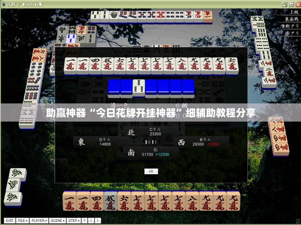 助赢神器“今日花牌开挂神器”细辅助教程分享