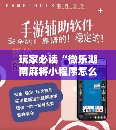 玩家必读“微乐湖南麻将小程序怎么开挂”开挂辅助脚本+详细开挂安装教程