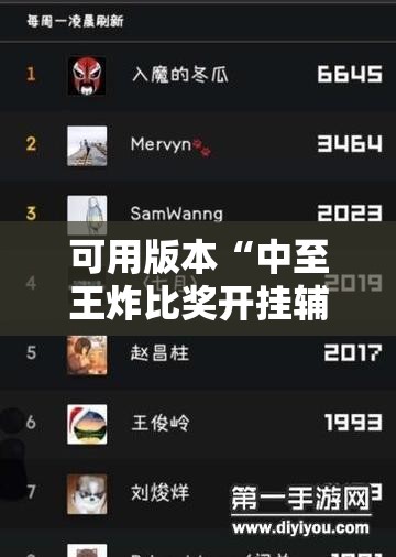可用版本“中至王炸比奖开挂辅助器通用版”详细开挂教程