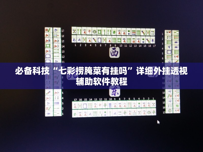 必备科技“七彩捞腌菜有挂吗”详细外挂透视辅助软件教程