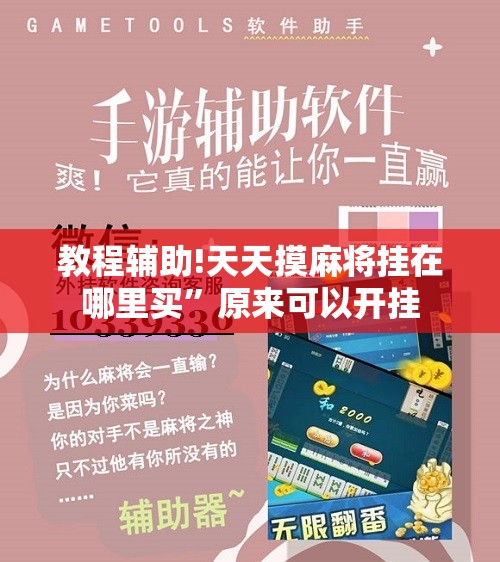 教程辅助!天天摸麻将挂在哪里买	”原来可以开挂