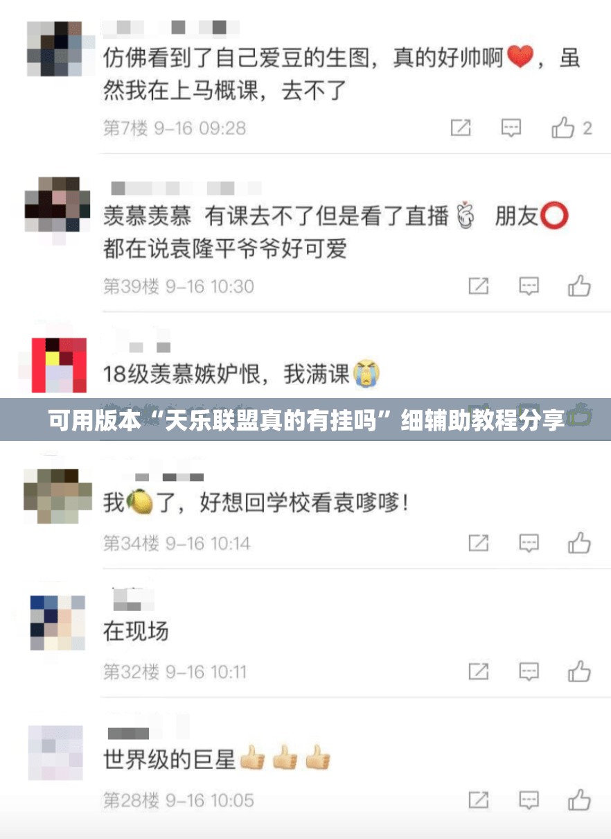 可用版本“天乐联盟真的有挂吗”细辅助教程分享