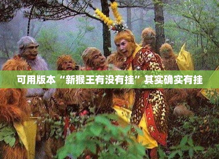 可用版本“新猴王有没有挂”其实确实有挂