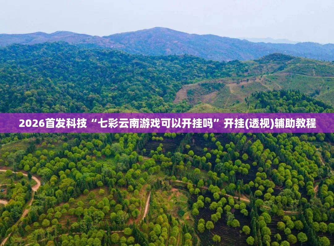 2026首发科技“七彩云南游戏可以开挂吗”开挂(透视)辅助教程