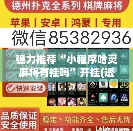强力推荐“小程序哈灵麻将有挂吗”开挂(透视)最新辅助详细