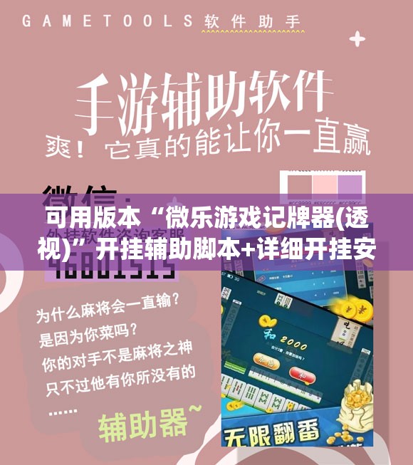 可用版本“微乐游戏记牌器(透视)”开挂辅助脚本+详细开挂安装教程