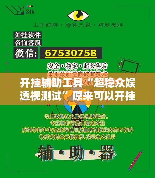 开挂辅助工具“超稳众娱透视测试	”原来可以开挂