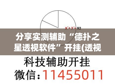 分享实测辅助“德扑之星透视软件”开挂(透视)最新辅助详细