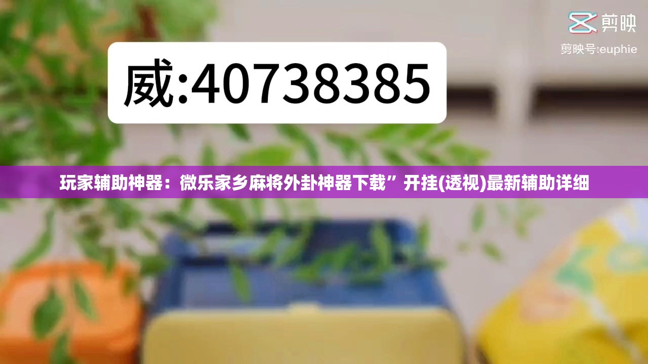 玩家辅助神器：微乐家乡麻将外卦神器下载”开挂(透视)最新辅助详细