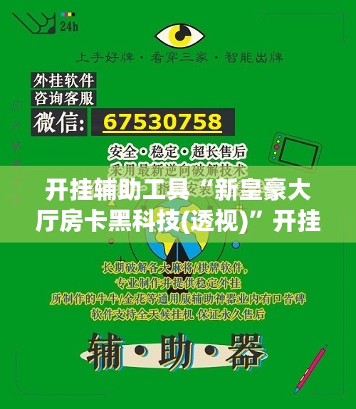 开挂辅助工具“新皇豪大厅房卡黑科技(透视)	”开挂辅助脚本+详细开挂安装教程