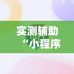 实测辅助“小程序麻将控牌神器”细辅助教程分享
