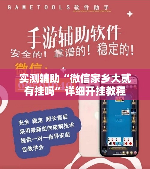 实测辅助“微信家乡大贰有挂吗”详细开挂教程
