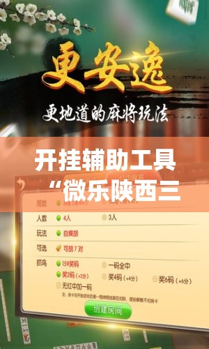 开挂辅助工具“微乐陕西三代如何拿好牌(透视)	”开挂辅助脚本+详细开挂安装教程