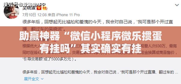 助赢神器“微信小程序微乐掼蛋有挂吗	”其实确实有挂