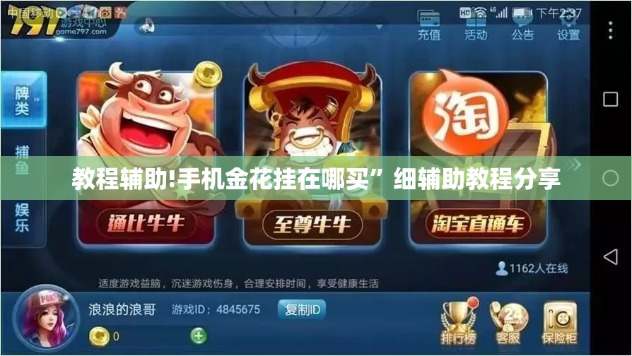 教程辅助!手机金花挂在哪买	”细辅助教程分享