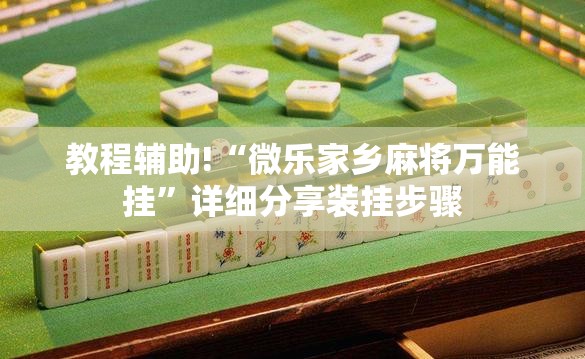 教程辅助!“微乐家乡麻将万能挂”详细分享装挂步骤