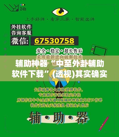 辅助神器“中至外卦辅助软件下载”(透视)其实确实有挂