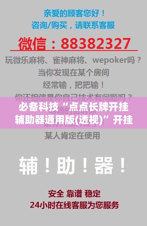 必备科技“点点长牌开挂辅助器通用版(透视)”开挂辅助脚本+详细开挂安装教程