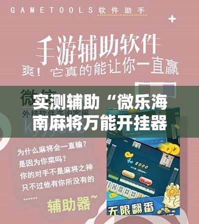 实测辅助“微乐海南麻将万能开挂器-原来有挂”2026开挂教程步骤