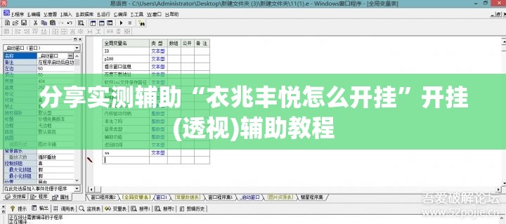 分享实测辅助“衣兆丰悦怎么开挂”开挂(透视)辅助教程