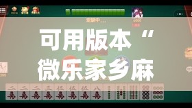 可用版本“微乐家乡麻将免费开挂(透视)”开挂辅助脚本+详细开挂安装教程