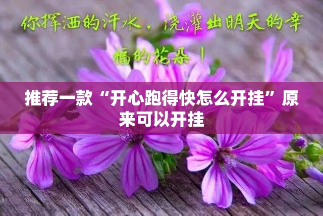 推荐一款“开心跑得快怎么开挂	”原来可以开挂