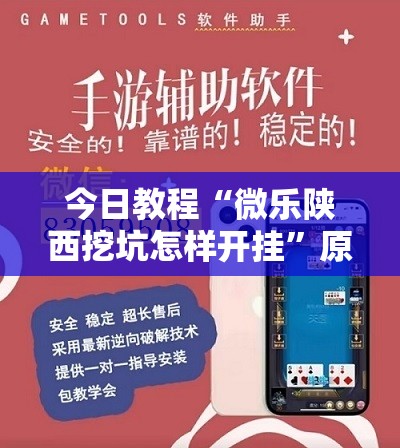 今日教程“微乐陕西挖坑怎样开挂	”原来可以开挂