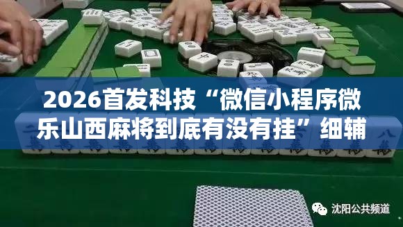 2026首发科技“微信小程序微乐山西麻将到底有没有挂”细辅助教程分享