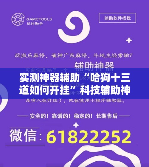 实测神器辅助“哈狗十三道如何开挂”科技辅助神器手机版