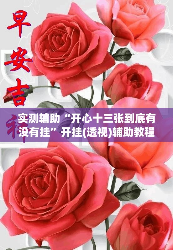 实测辅助“开心十三张到底有没有挂”开挂(透视)辅助教程