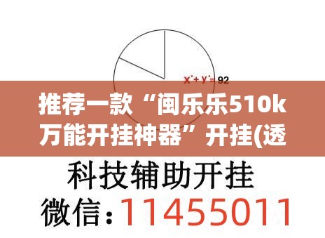 推荐一款“闽乐乐510k万能开挂神器”开挂(透视)辅助教程