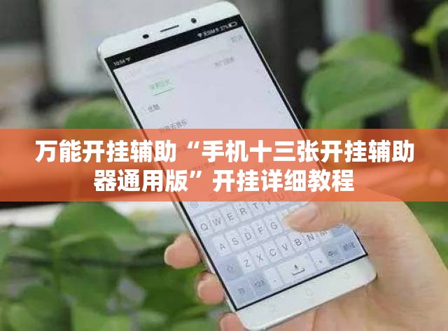 万能开挂辅助“手机十三张开挂辅助器通用版”开挂详细教程
