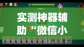实测神器辅助“微信小程序微乐湖北麻将到底有没有挂”(透视挂)辅助下载教程