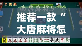 推荐一款“大唐麻将怎么上挂”开挂详细教程