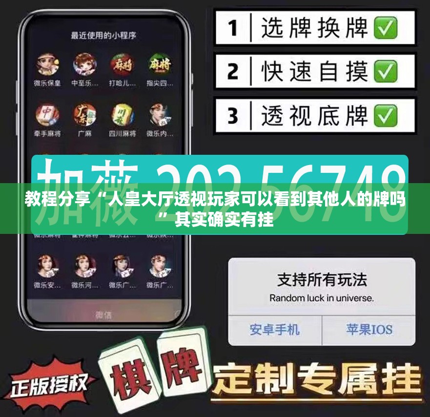 教程分享“人皇大厅透视玩家可以看到其他人的牌吗	”其实确实有挂