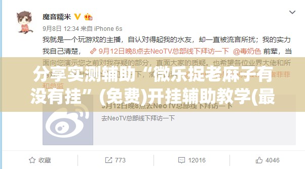 分享实测辅助“微乐捉老麻子有没有挂”(免费)开挂辅助教学(最新辅助开挂教程)