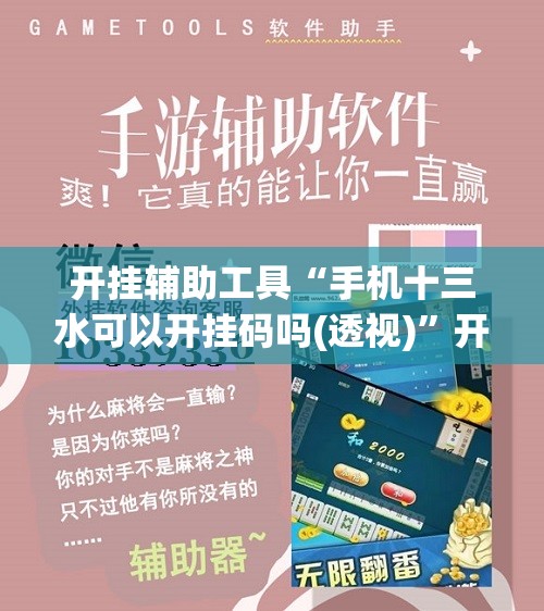 开挂辅助工具“手机十三水可以开挂码吗(透视)”开挂辅助脚本+详细开挂安装教程