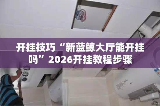 开挂技巧“新蓝鲸大厅能开挂吗”2026开挂教程步骤