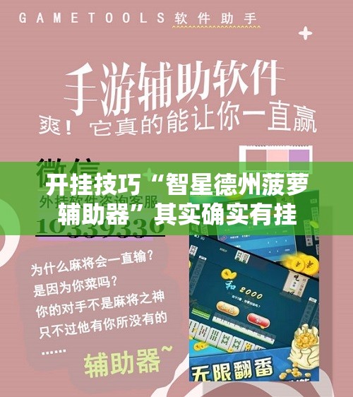开挂技巧“智星德州菠萝辅助器	”其实确实有挂