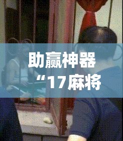 助赢神器“17麻将大菠萝提高胜率”开挂(透视)最新辅助详细