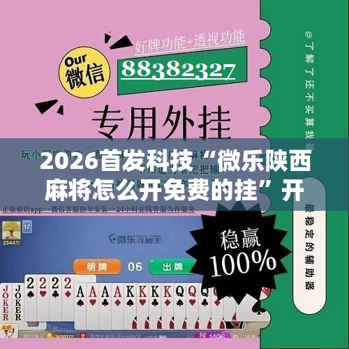 2026首发科技“微乐陕西麻将怎么开免费的挂”开挂辅助脚本+详细开挂安装教程