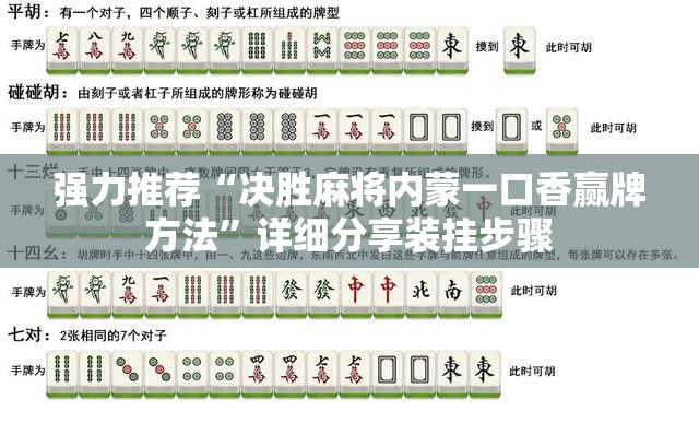 强力推荐“决胜麻将内蒙一口香赢牌方法”详细分享装挂步骤